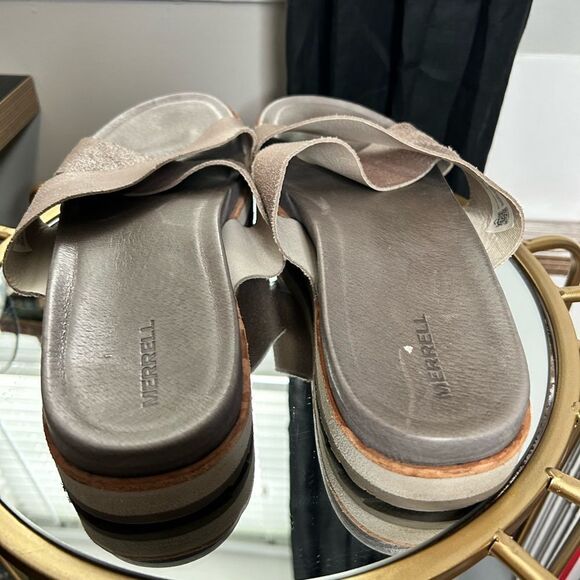 MERRELL JUNO SLIDE SANDAL (METALLIC) - Picture 8 of 8